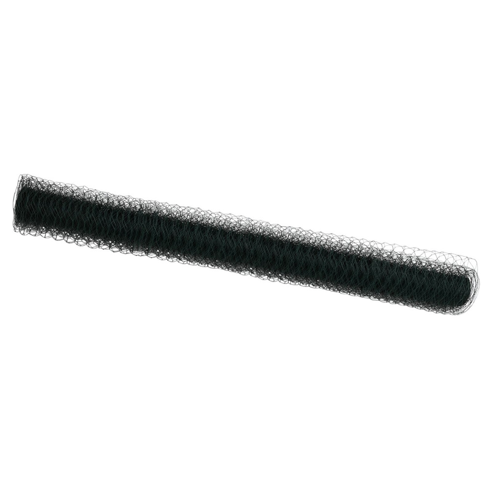 Produktbild för Hexagonstängsel Grön 1,6 x 100 m PVC