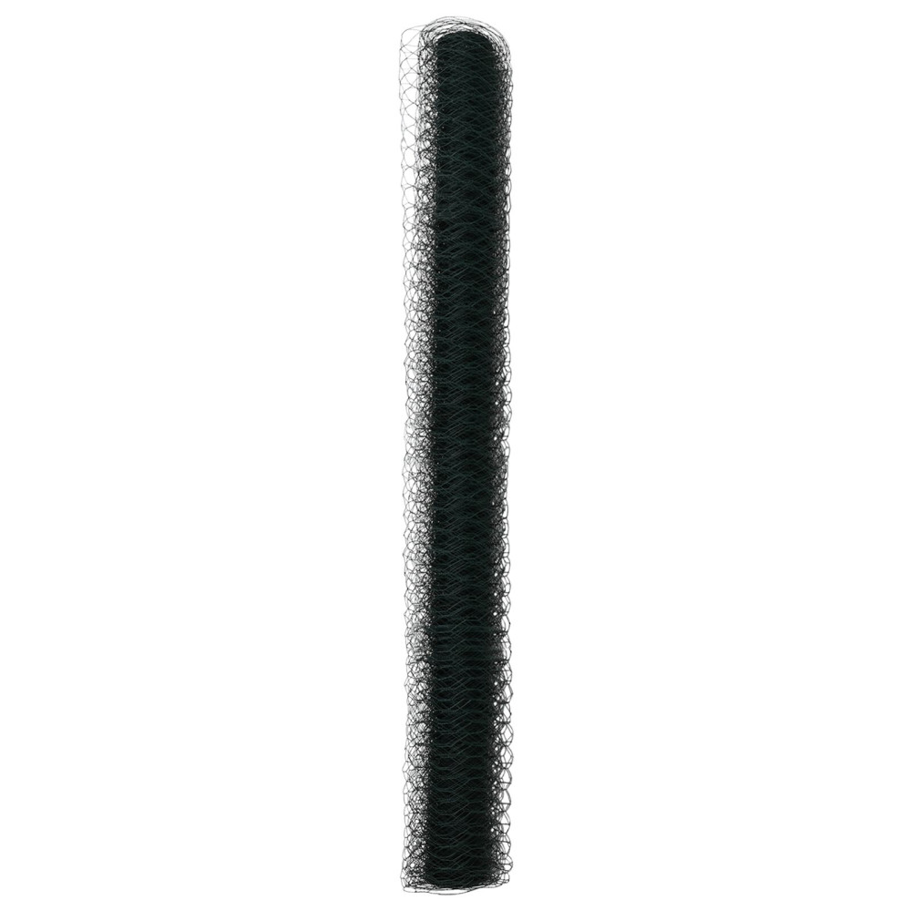 Produktbild för Hexagonstängsel Grön 1,6 x 100 m PVC
