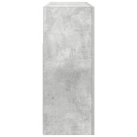 Produktbild för Sideboard Betonggrå 116 x 30 x 75 cm Konstruerat trä