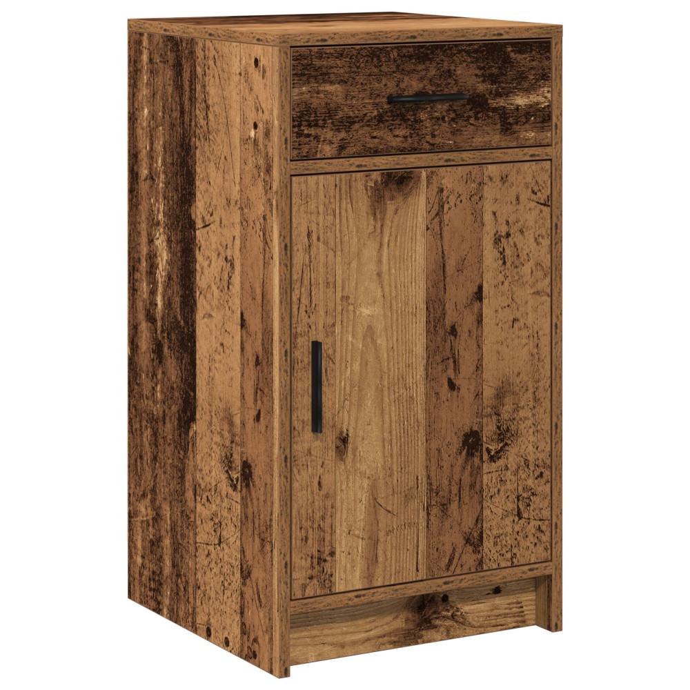 Produktbild för Smyckebord med låda 2 pcs Brun 50 x 41 x 135 cm Konstruerat trä