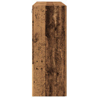 Produktbild för Väggskåp 2 pcs Gammalt trä 69,5 x 34 x 90 cm Konstruerat trä