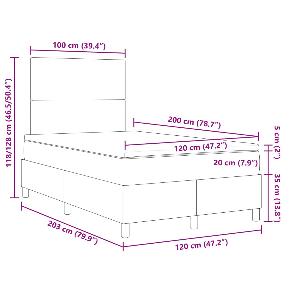 Produktbild för Bäddfjäder Ljusgrå och vit. 120 x 200 cm Kordread tyg