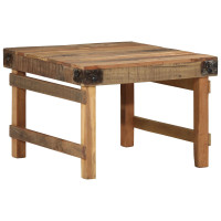 Produktbild för Kaffeebord Brun 60 x 55 x 40 cm Solid återvunnen trä