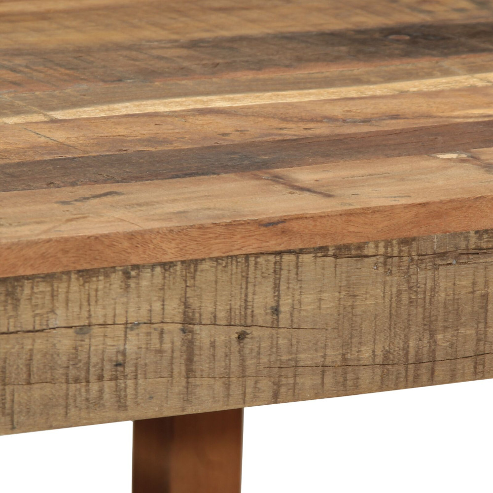 Produktbild för Kaffeebord Brun 60 x 55 x 40 cm Solid återvunnen trä