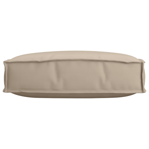 vidaXL Kudde Taupe 60 x 60 x 12 cm Oxford Tyg