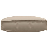 Produktbild för Kudde Taupe 60 x 60 x 12 cm Oxford Tyg