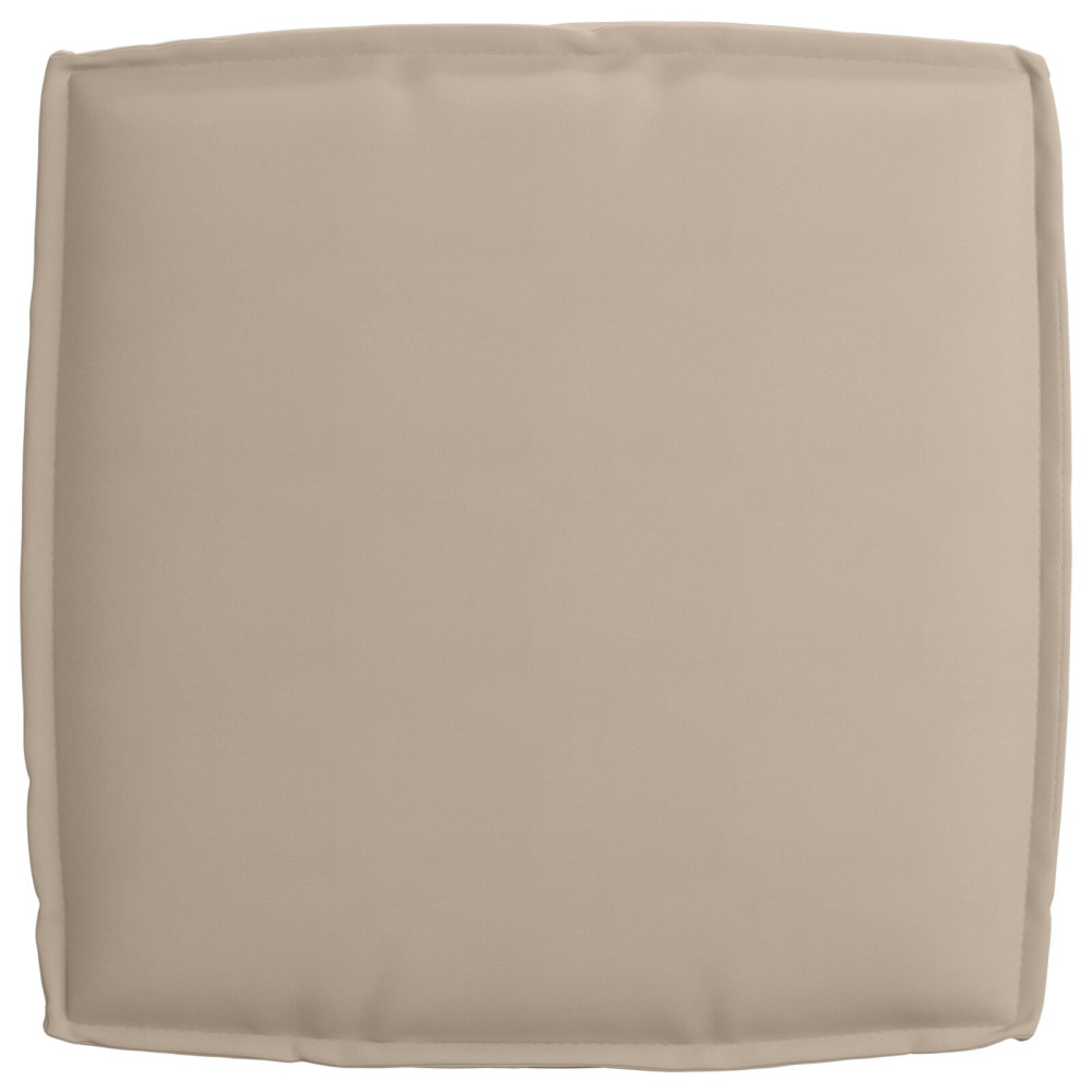 Produktbild för Kudde Taupe 60 x 60 x 12 cm Oxford Tyg
