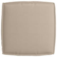 Produktbild för Kudde Taupe 60 x 60 x 12 cm Oxford Tyg