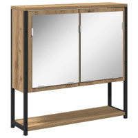 Produktbild för Spegelskåp med hylla Artisan Ek 60 x 16 x 60 cm Konstruerat trä
