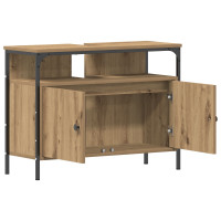Produktbild för Spegelskåp med hylla Artisan Ek 60 x 16 x 60 cm Konstruerat trä