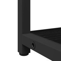 Produktbild för Spegelskåp med hylla Svart Ek 60 x 16 x 60 cm Konstruerat trä