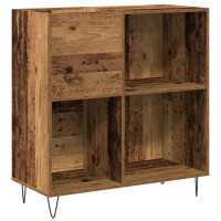 Produktbild för Skivskåp med hylla artisan ek 85 x 38 x 89 cm Konstruerat trä