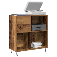 Produktbild för Skivskåp med hylla artisan ek 85 x 38 x 89 cm Konstruerat trä