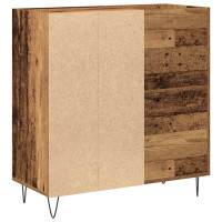 Produktbild för Skivskåp med hylla artisan ek 85 x 38 x 89 cm Konstruerat trä