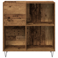 Produktbild för Skivskåp med hylla artisan ek 85 x 38 x 89 cm Konstruerat trä