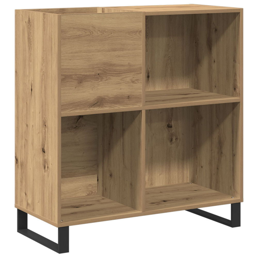 Produktbild för Skivskåp Gammalt trä 84,5 x 38 x 89 cm Konstruerat trä