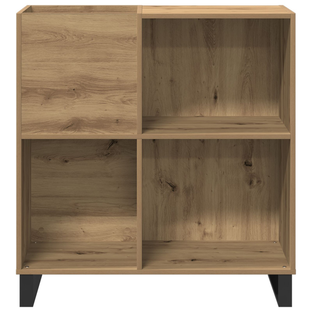 Produktbild för Skivskåp Gammalt trä 84,5 x 38 x 89 cm Konstruerat trä