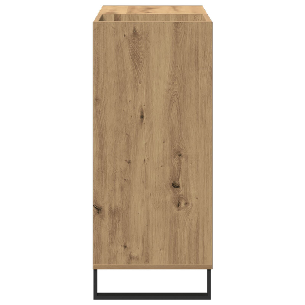 Produktbild för Skivskåp Gammalt trä 84,5 x 38 x 89 cm Konstruerat trä