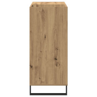 Produktbild för Skivskåp Gammalt trä 84,5 x 38 x 89 cm Konstruerat trä