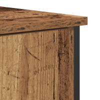 Produktbild för Sideboard Gammalt trä 70 x 30 x 80 cm Konstruerat trä