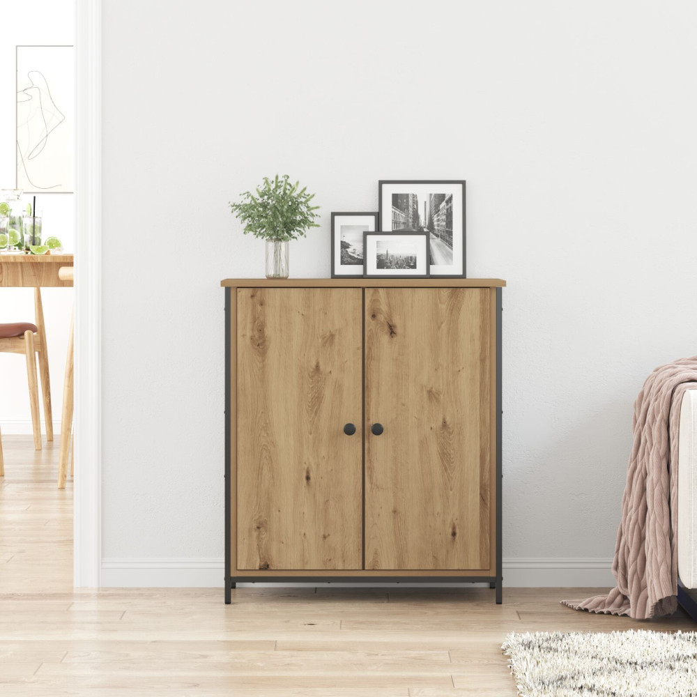 Produktbild för Sideboard Artisan Ek 70 x 30 x 80 cm Konstruerat trä
