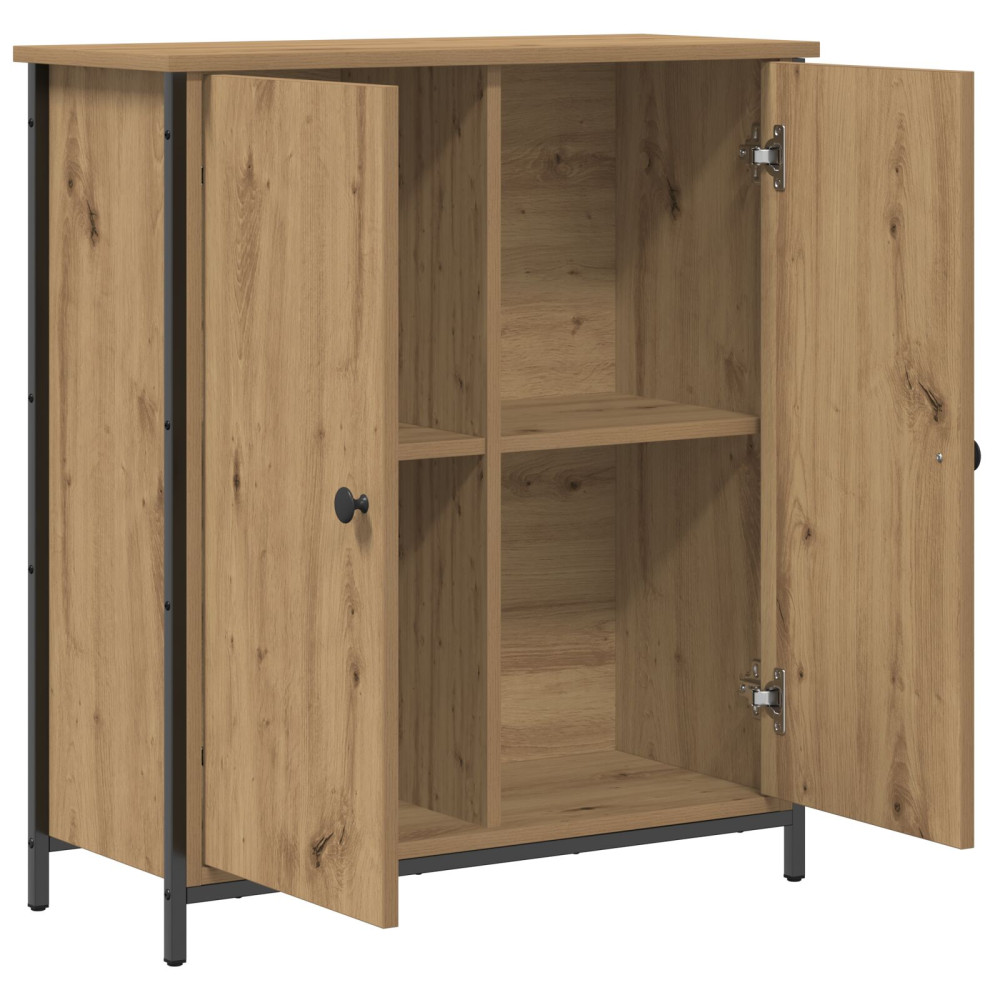 Produktbild för Sideboard Artisan Ek 70 x 30 x 80 cm Konstruerat trä