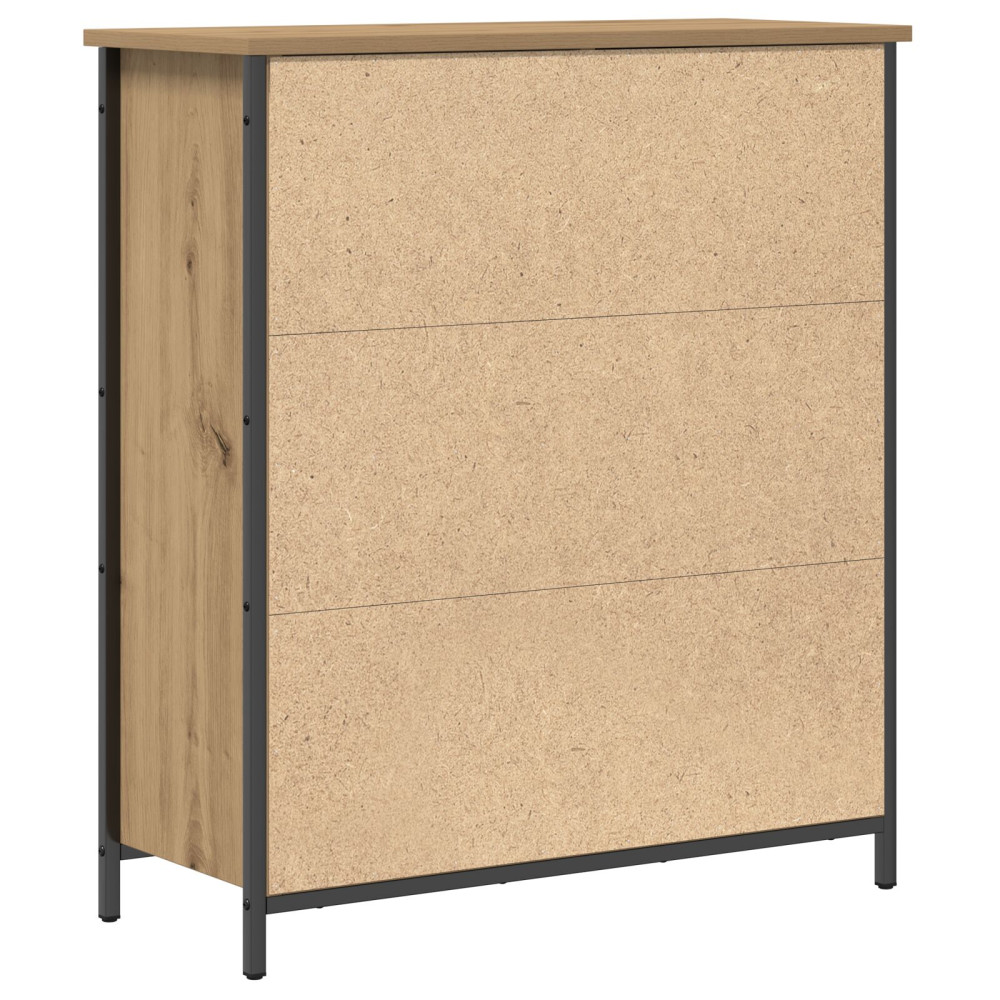 Produktbild för Sideboard Artisan Ek 70 x 30 x 80 cm Konstruerat trä