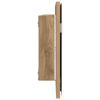 Produktbild för Spegel artisan ek 80 x 37 cm Glas och konstruerat trä