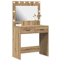 Produktbild för Smyckebord Artisan Ek 78,5 x 41 x 135 cm Konstruerat trä