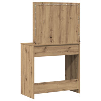 Produktbild för Smyckebord Artisan Ek 78,5 x 41 x 135 cm Konstruerat trä