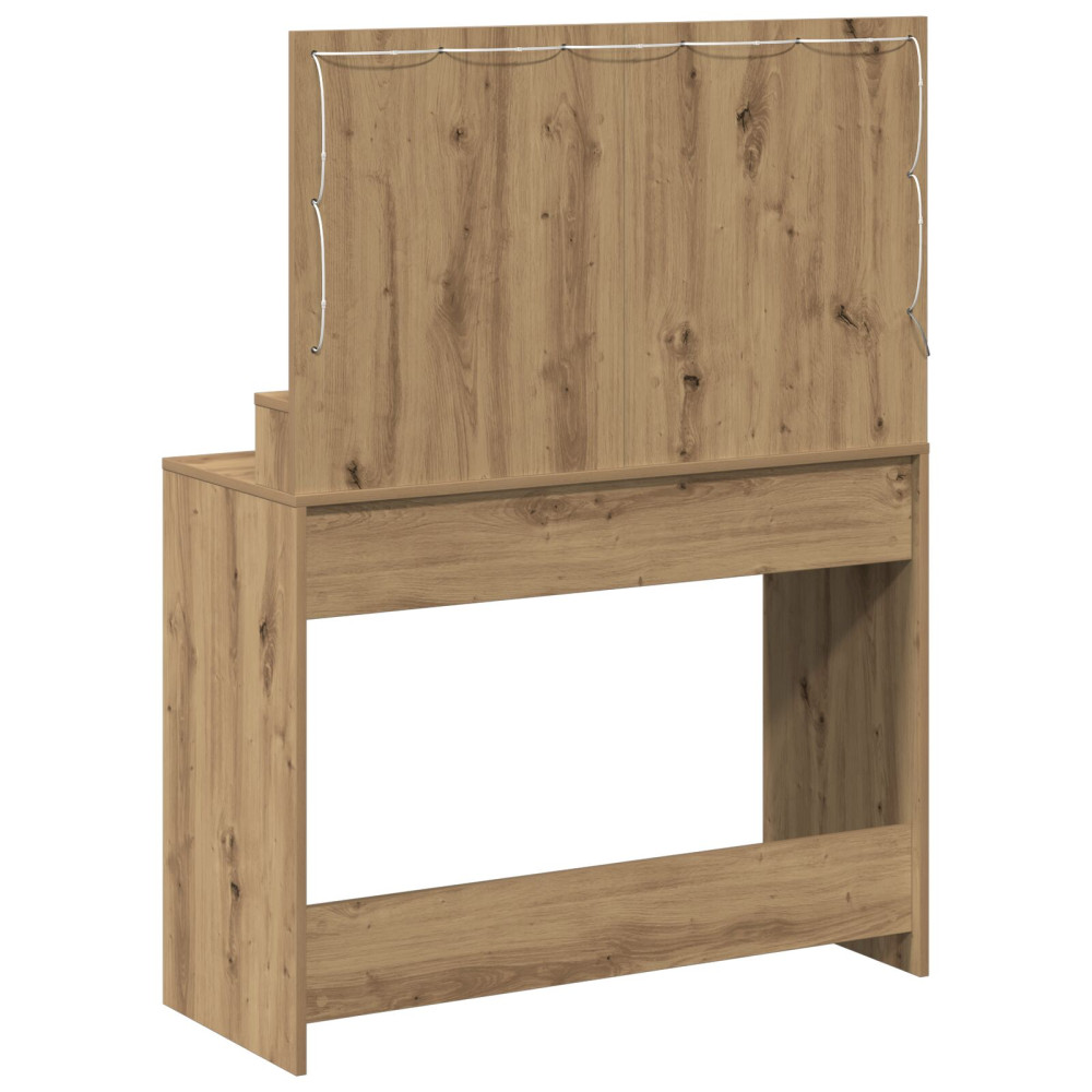 Produktbild för Smyckebord Artisan Ek 100 x 41 x 135 cm Konstruerat trä