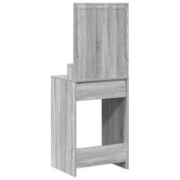 Produktbild för Smyckebord Grå Sonoma 50 x 41 x 135 cm Konstruerat trä
