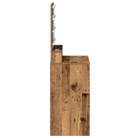 Produktbild för Smyckebord Gammalt trä 50 x 41 x 135 cm Konstruerat trä