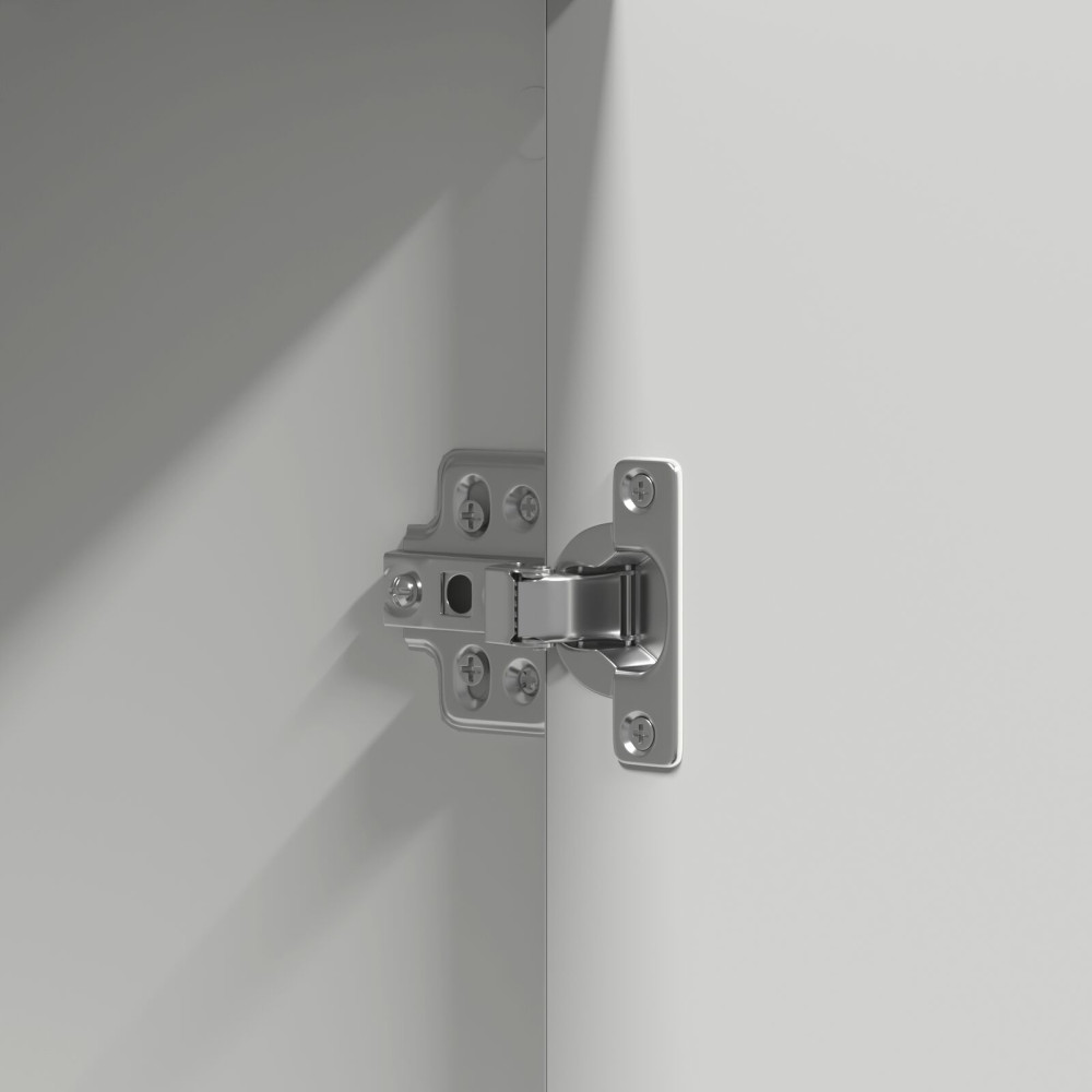 Produktbild för Smyckebord med lagring Vit 102 x 33 x 135 cm Konstruerat trä