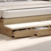 Produktbild för Sänglådor Artisan Ek 200 x 36,5 x 16,5 cm Konstruerat trä