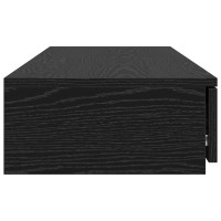 Produktbild för Sänglådor Svart Ek 120 x 36,5 x 16,5 cm Konstruerat trä