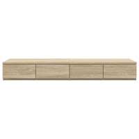 Produktbild för Sänglådor Sonoma-ek 120 x 36,5 x 16,5 cm Konstruerat trä