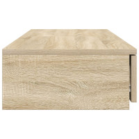 Produktbild för Sänglådor Sonoma-ek 120 x 36,5 x 16,5 cm Konstruerat trä