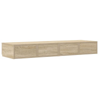 Produktbild för Sänglådor Sonoma-ek 120 x 36,5 x 16,5 cm Konstruerat trä