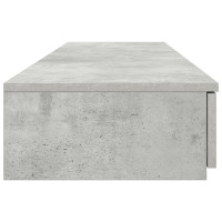 Produktbild för Sänglådor Betonggrå 135 x 36,5 x 16,5 cm Konstruerat trä