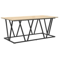 Produktbild för Kaffeebord Sonoma-ek 100 x 50 x 40 cm
