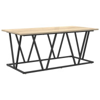 Produktbild för Kaffeebord Sonoma-ek 100 x 50 x 40 cm