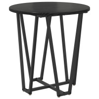 Produktbild för Sidobordsset 2 pcs Svart Ek