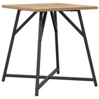 Produktbild för Sidobordsset 2 pcs Artisan Ek och Svart