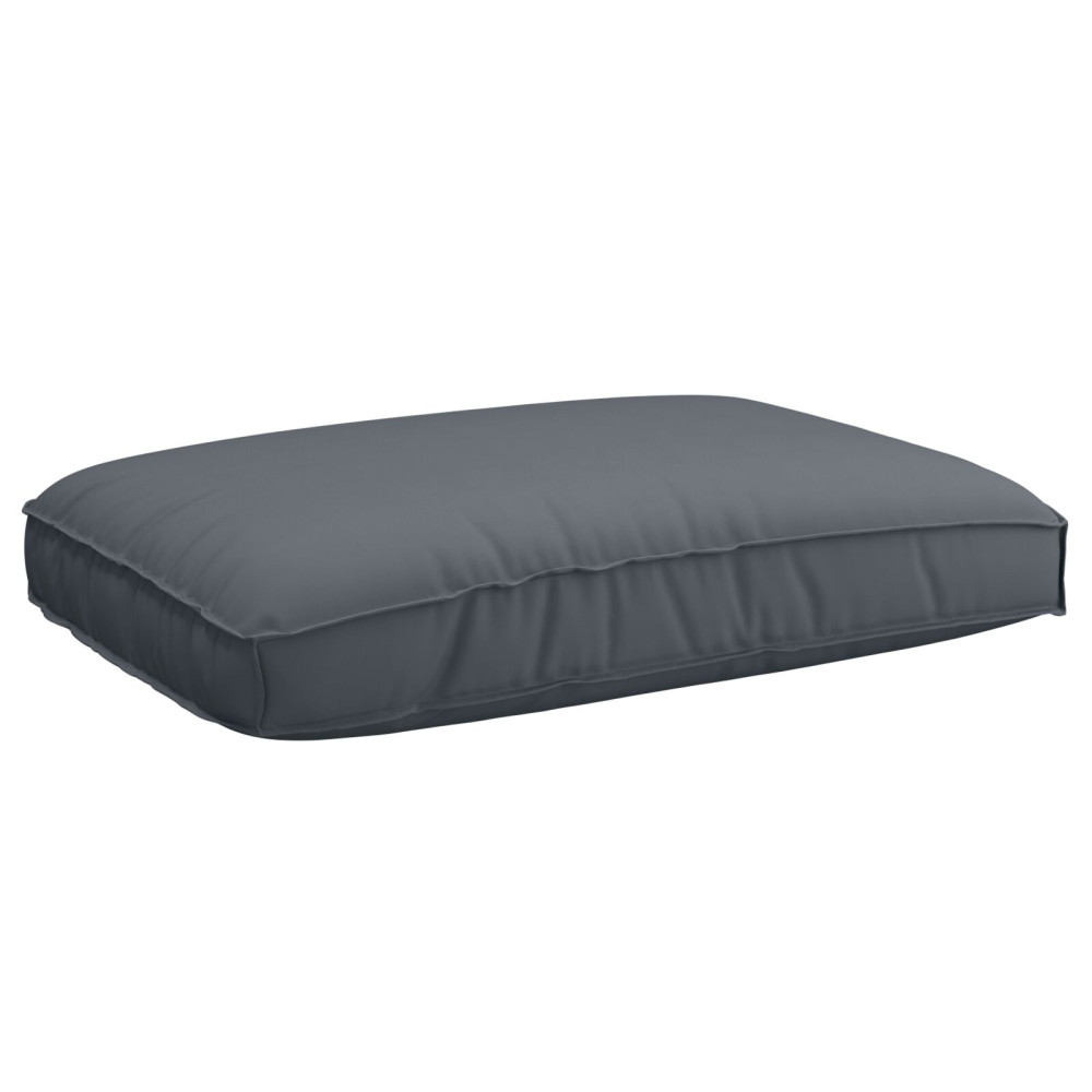 Produktbild för Pallkuddset 2 pcs Antracit Oxford Tyg