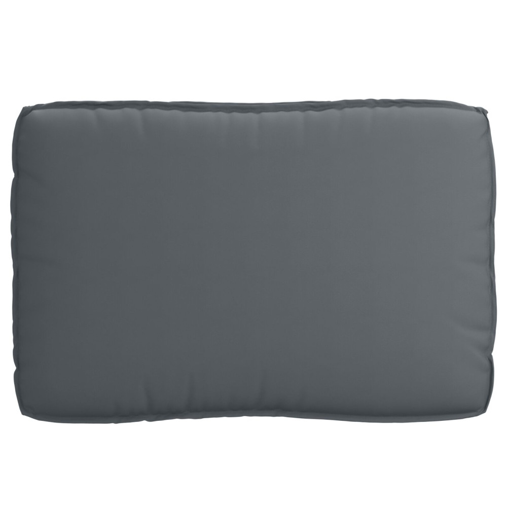 Produktbild för Pallkuddset 2 pcs Antracit Oxford Tyg