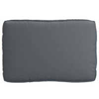 Produktbild för Pallkuddset 2 pcs Antracit Oxford Tyg