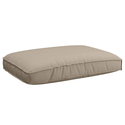 vidaXL Pallkuddset 2 pcs Taupe Oxford Tyg