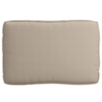 Produktbild för Pallkuddset 2 pcs Taupe Oxford Tyg