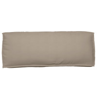 Produktbild för Pallkuddset 2 pcs Taupe Oxford Tyg